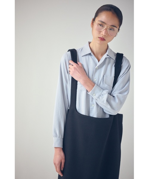 SEA(シー)の「50’s オープンカラーシャツ(シャツ/ブラウス・レディース・ピンク/ブルー/グレー・ONE SIZE)」の5枚目の写真