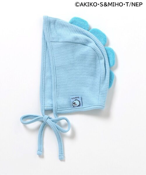 BREEZE（ブリーズ）の「がんこちゃん＆がんペーちゃんなりきりボンネット（その他ベビー用品・キッズ・ピンク/ブルー・46/48）」の11枚目の写真