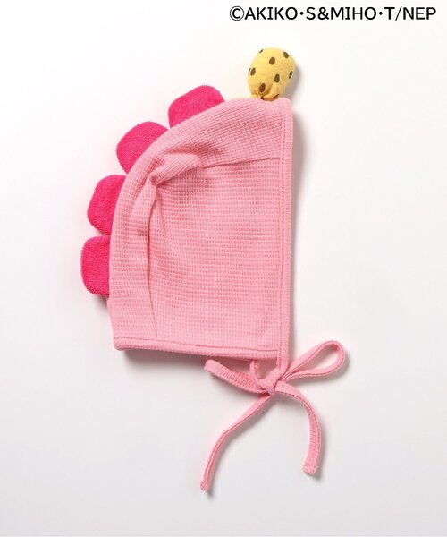 BREEZE（ブリーズ）の「がんこちゃん＆がんペーちゃんなりきりボンネット（その他ベビー用品・キッズ・ピンク/ブルー・46/48）」の15枚目の写真