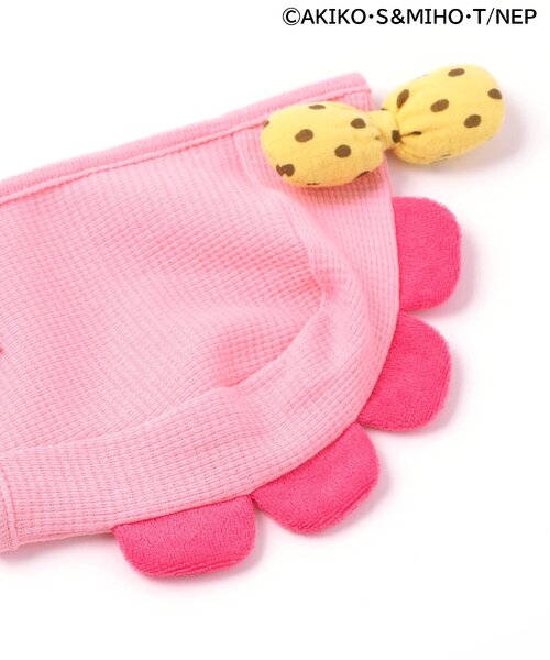 BREEZE（ブリーズ）の「がんこちゃん＆がんペーちゃんなりきりボンネット（その他ベビー用品・キッズ・ピンク/ブルー・46/48）」の20枚目の写真