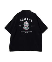 chillax（チラックス）の「【CHILLAX】 シルキータッチ マルチデザイン刺繍 接触冷感BIGシャツ（シャツ/ブラウス）」