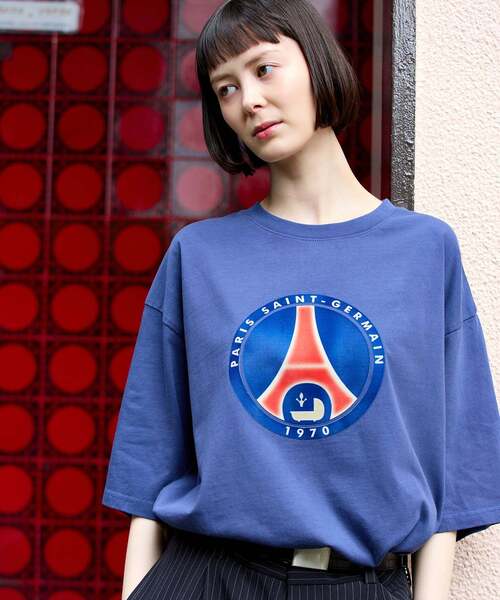 PARIS SAINT-GERMAIN(パリサンジェルマン)の「【Paris Saint-Germain 】 JP Classic Flock Logo Tee 2(Tシャツ/カットソー・メンズ・レッド/ネイビー・X-LARGE/LARGE/MEDIUM)」の18枚目の写真