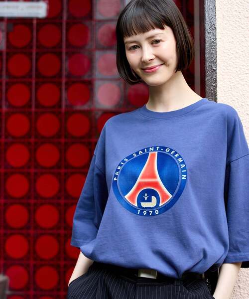 PARIS SAINT-GERMAIN(パリサンジェルマン)の「【Paris Saint-Germain 】 JP Classic Flock Logo Tee 2(Tシャツ/カットソー・メンズ・レッド/ネイビー・X-LARGE/LARGE/MEDIUM)」の19枚目の写真