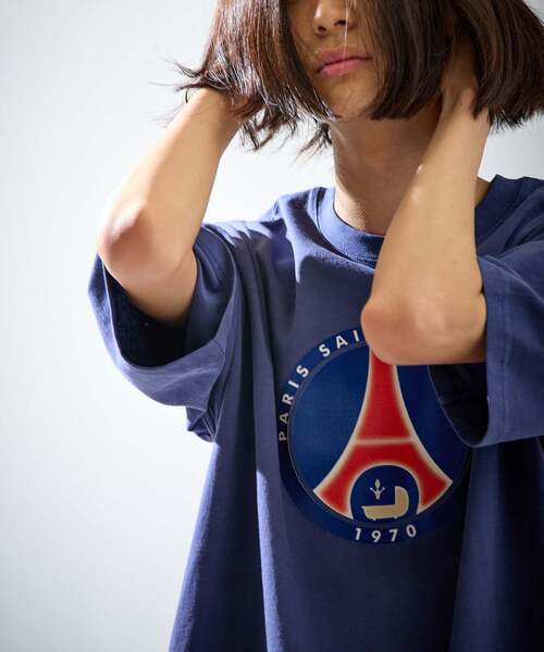PARIS SAINT-GERMAIN(パリサンジェルマン)の「【Paris Saint-Germain 】 JP Classic Flock Logo Tee 2(Tシャツ/カットソー・メンズ・レッド/ネイビー・X-LARGE/LARGE/MEDIUM)」の8枚目の写真