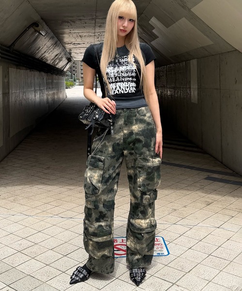 Figments(フィグメンツ)の「カモフラユーティリティカーゴパンツ(カーゴパンツ・レディース・その他1・LARGE/MEDIUM/SMALL)」の3枚目の写真