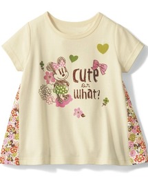 Disney（ディズニー）の「名札ココ半袖切替えプルオーバー（Tシャツ/カットソー）」