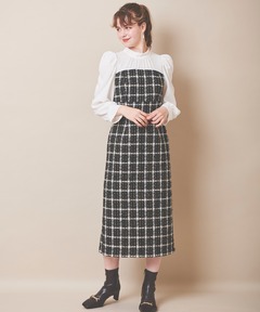 ◇ベロアリボンシアーワンピース（ワンピース）｜JILL by JILL STUART