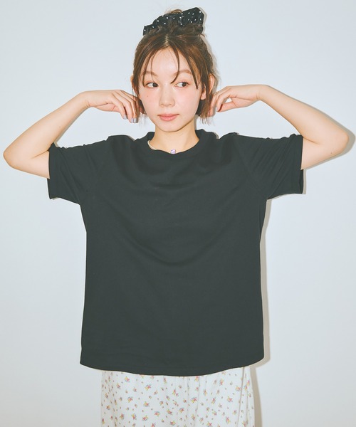 COLORME(カラーミー)の「【AKB48 伊藤百花 着用】ロゴプリントTシャツ(Tシャツ/カットソー・レディース・ホワイト/ブラック・FREE)」の19枚目の写真