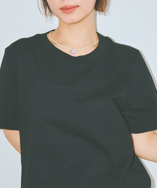 COLORME(カラーミー)の「【AKB48 伊藤百花 着用】ロゴプリントTシャツ(Tシャツ/カットソー・レディース・ホワイト/ブラック・FREE)」の20枚目の写真