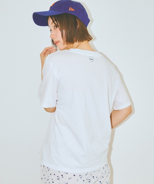 COLORME(カラーミー)の「【AKB48 伊藤百花 着用】ロゴプリントTシャツ(Tシャツ/カットソー・レディース・ホワイト/ブラック・FREE)」の10枚目の写真