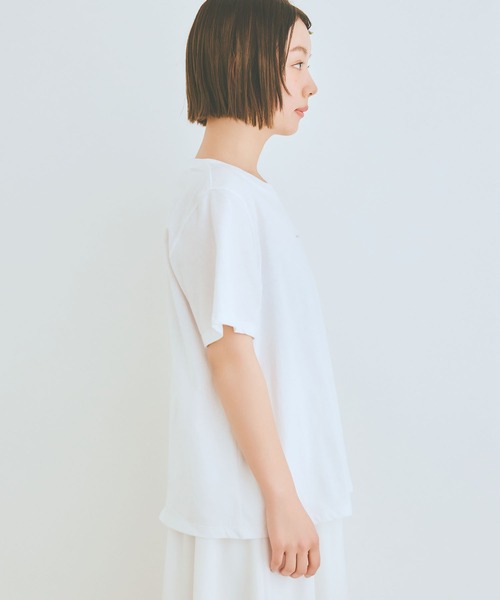 COLORME(カラーミー)の「【AKB48 伊藤百花 着用】ロゴプリントTシャツ(Tシャツ/カットソー・レディース・ホワイト/ブラック・FREE)」の12枚目の写真