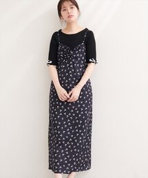 フルーツ柄キャミワンピース