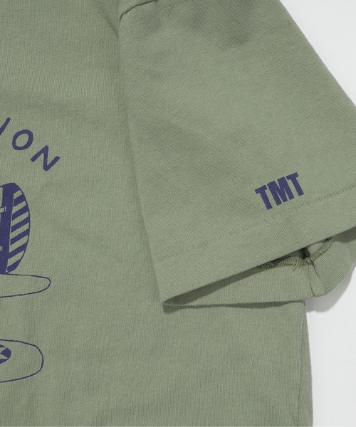 TMT(ティーエムティー)の「DRY COTTON JERSEY S/S TEE (AIRPLANE)(Tシャツ/カットソー・メンズ・カーキ/アイボリー・MEDIUM/X-LARGE/LARGE)」の7枚目の写真