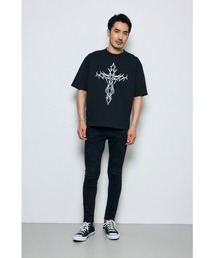 AZUL BY MOUSSY（アズールバイマウジー）の「【ストレッチ】AZUL DENIM リペアスキニー（デニムパンツ）」