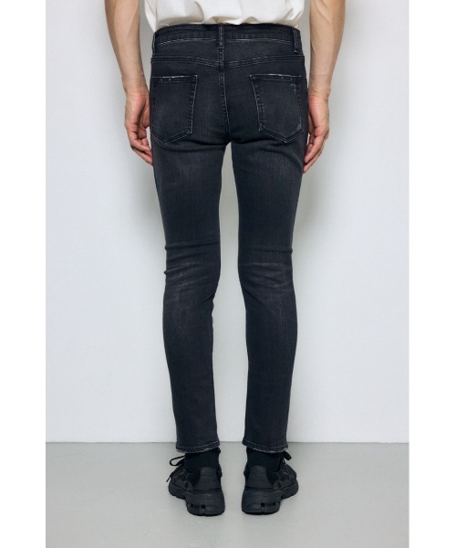 AZUL by moussy(アズールバイマウジー)の「【ストレッチ】AZUL DENIM リペアスキニー(デニムパンツ・メンズ・ブルー/ブラック/ライトブラック/ライトブルー・X-LARGE/X-SMALL/MEDIUM/LARGE/SMALL)」の18枚目の写真