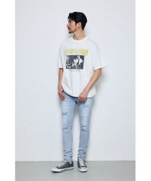AZUL BY MOUSSY（アズールバイマウジー）の「【ストレッチ】AZUL DENIM リペアスキニー（デニムパンツ）」