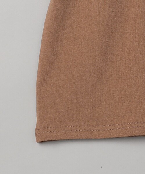 coen(コーエン)の「フラワーワッフル刺繍 ロゴプリントゆるTシャツ(Tシャツ/カットソー・レディース・オフホワイト/モカ/ネイビー・M/L)」の18枚目の写真