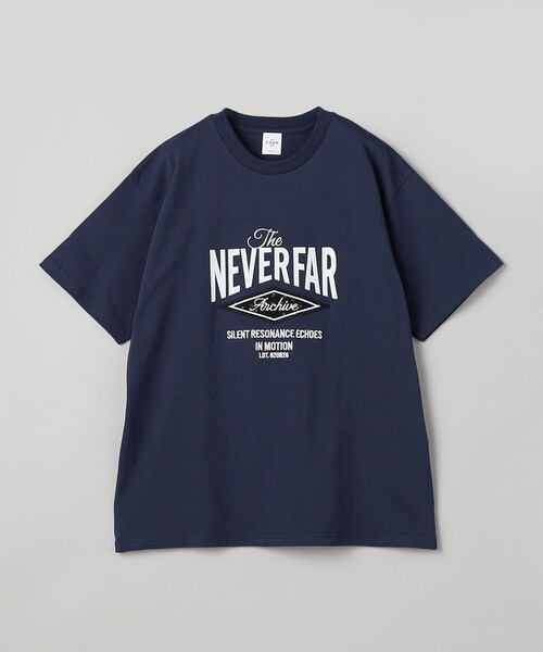 coen(コーエン)の「フラワーワッフル刺繍 ロゴプリントゆるTシャツ(Tシャツ/カットソー・レディース・オフホワイト/モカ/ネイビー・M/L)」の14枚目の写真