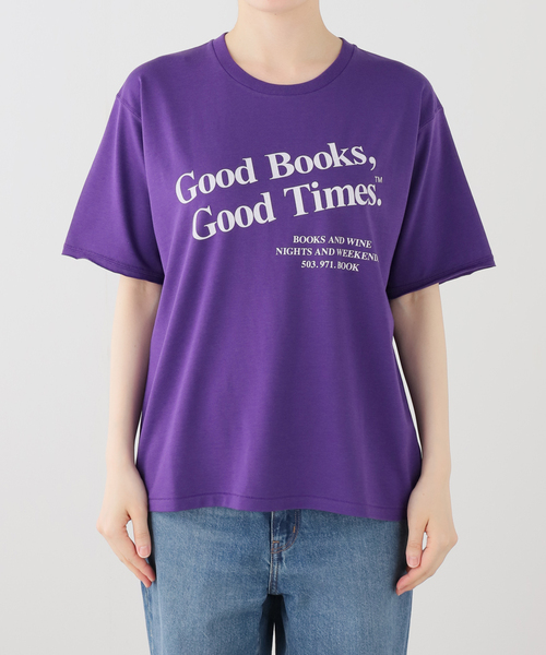 SLOBE IENA(スローブイエナ)の「BOOK CLUB SLOBE別注 グラフィックTEE(Tシャツ/カットソー・レディース・パープル/ライトグレー/ホワイト/スカイブルー・FREE)」の10枚目の写真
