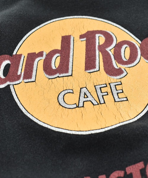 VINTAGE（ヴィンテージ）の「【USED】90’s Hanes “Hard Rock Cafe” ロゴ スウェット（スウェット・メンズ・ブラック・LARGE）」の5枚目の写真