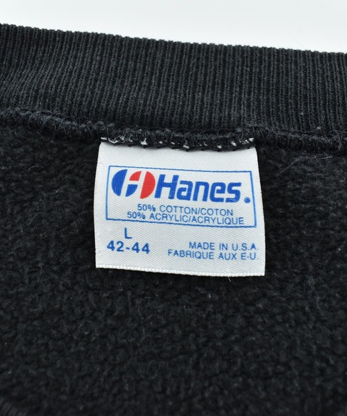 VINTAGE（ヴィンテージ）の「【USED】90’s Hanes “Hard Rock Cafe” ロゴ スウェット（スウェット・メンズ・ブラック・LARGE）」の3枚目の写真