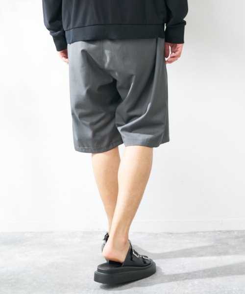 B.C STOCK(ベーセーストック)の「ウールライクイージーショーツ(その他パンツ・メンズ・チャコールグレー/グレー/ブラック・MEDIUM/LARGE)」の21枚目の写真