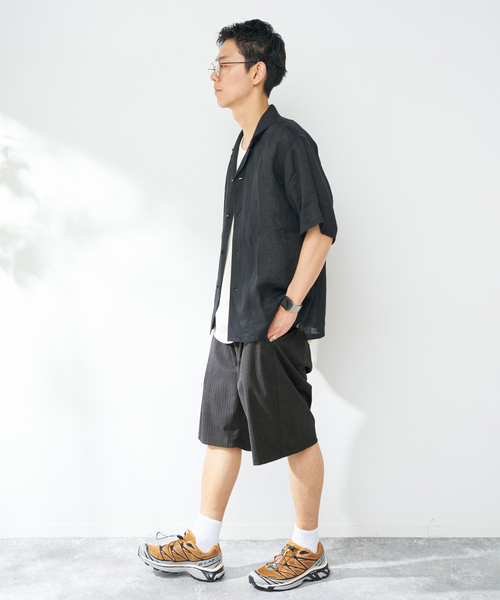 B.C STOCK(ベーセーストック)の「ウールライクイージーショーツ(その他パンツ・メンズ・チャコールグレー/グレー/ブラック・MEDIUM/LARGE)」の18枚目の写真