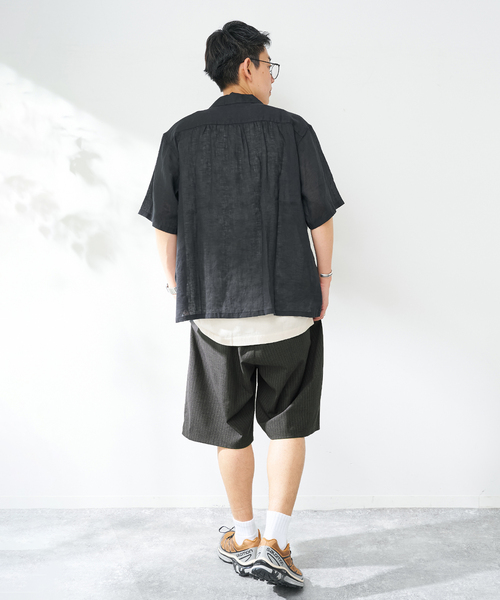 B.C STOCK(ベーセーストック)の「ウールライクイージーショーツ(その他パンツ・メンズ・チャコールグレー/グレー/ブラック・MEDIUM/LARGE)」の17枚目の写真