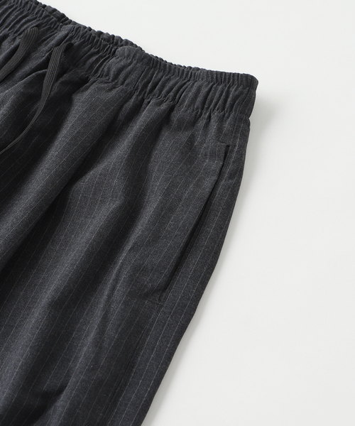 B.C STOCK(ベーセーストック)の「ウールライクイージーショーツ(その他パンツ・メンズ・チャコールグレー/グレー/ブラック・MEDIUM/LARGE)」の9枚目の写真
