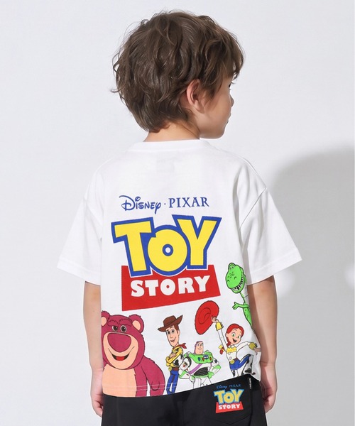 親子お揃い ディズニー トイ・ストーリー バックロゴTシャツ 1804K（T