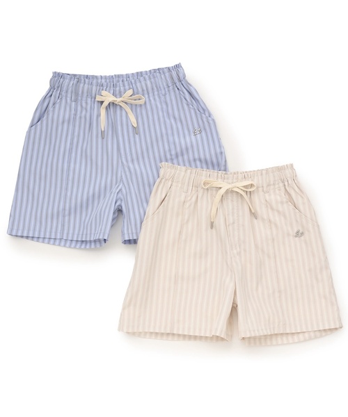 LOVETOXIC(ラブトキシック)の「【セット可】チルイージーストライプショートパンツ(その他パンツ・キッズ・ブルー/ベージュ・S:140cm/M:150cm/L:160cm)」の7枚目の写真
