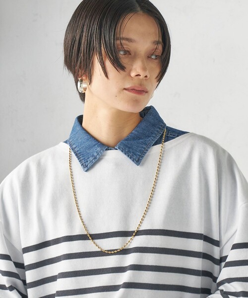 SOAC(ソーク)の「SOAC: ドロップ チェーン ロング ネックレス(ネックレス・レディース・ゴールド・ONE SIZE)」の2枚目の写真
