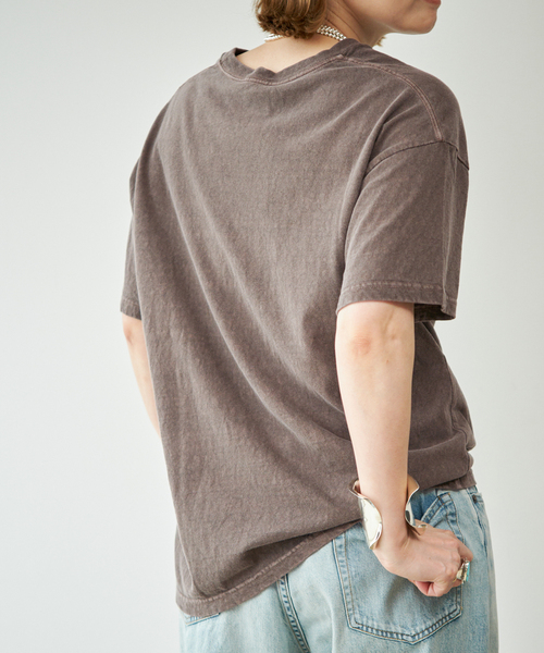 Deuxieme Classe（ドゥーズィエムクラス）の「* Relax Tシャツ（Tシャツ/カットソー・レディース・グリーン/ホワイト/ベージュ・FREE）」の12枚目の写真
