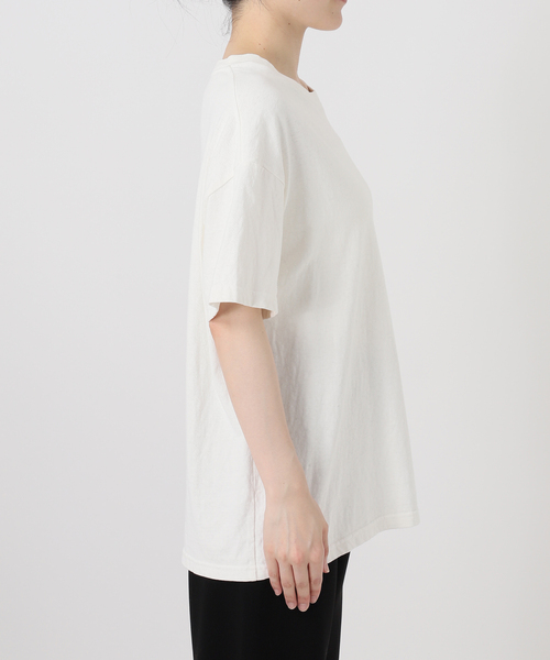 Deuxieme Classe（ドゥーズィエムクラス）の「* Relax Tシャツ（Tシャツ/カットソー・レディース・グリーン/ホワイト/ベージュ・FREE）」の16枚目の写真