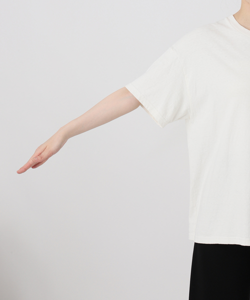 Deuxieme Classe（ドゥーズィエムクラス）の「* Relax Tシャツ（Tシャツ/カットソー・レディース・グリーン/ホワイト/ベージュ・FREE）」の17枚目の写真