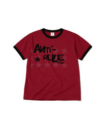 アンチルール リンガー半袖Tシャツ