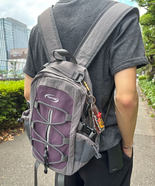 kutir(クティール)の「kutirlune/コンパクトバックパック(バックパック/リュック・レディース・ライトグリーン/ブラック/パープル/ブラウン・FREE)」の6枚目の写真