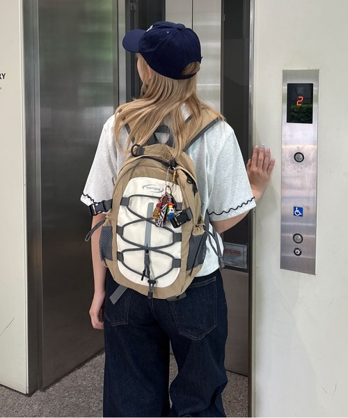 kutir(クティール)の「kutirlune/コンパクトバックパック(バックパック/リュック・レディース・ライトグリーン/ブラック/パープル/ブラウン・FREE)」の12枚目の写真
