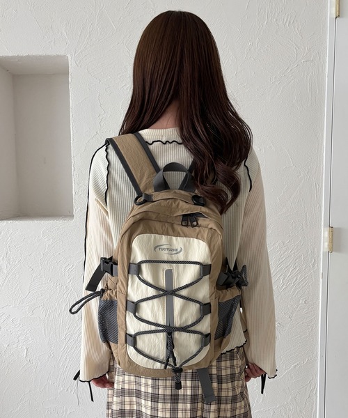 kutir(クティール)の「kutirlune/コンパクトバックパック(バックパック/リュック・レディース・ライトグリーン/ブラック/パープル/ブラウン・FREE)」の11枚目の写真