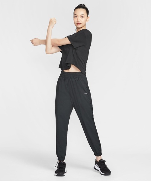 NIKE(ナイキ)の「ナイキ NIKE ナイキ ワン DF HR 7/8 JOGGER パンツ(その他パンツ・レディース・ブラック×ホワイト・S/M/L/XL)」の3枚目の写真