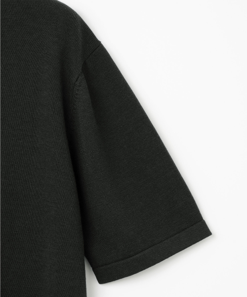 Millo Archive（ミロ アーカイブ）の「クロップイージーニット[チャコール]（Tシャツ/カットソー・メンズ・その他・MEDIUM/LARGE/X-LARGE）」の4枚目の写真
