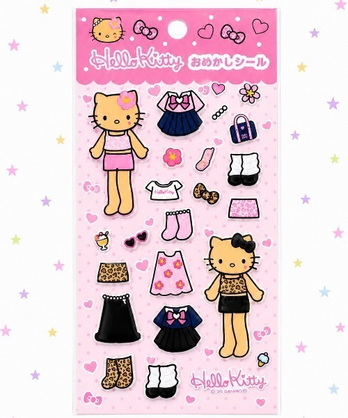 nini toys】≪ハローキティ≫おめかしシール（ステッカー/テープ