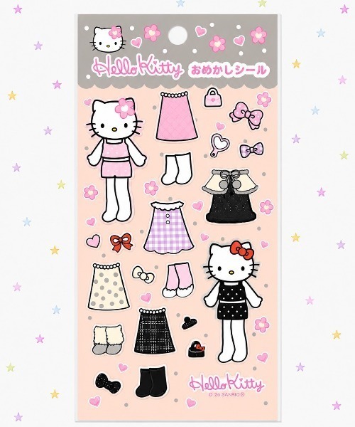 nini toys】≪ハローキティ≫おめかしシール（ステッカー/テープ