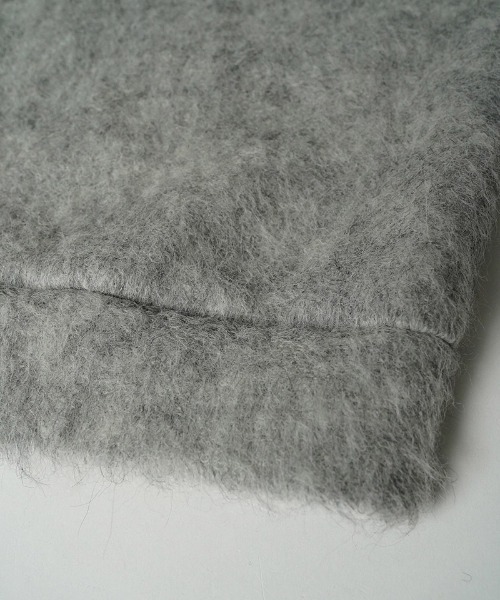 EGO TRIPPING（エゴトリッピング）の「ms6591-ALPACA POLO アルパカポロシャツ(666754)（ポロシャツ・メンズ・杢グレー/ブラック/チャコールグレー・46/48）」の7枚目の写真