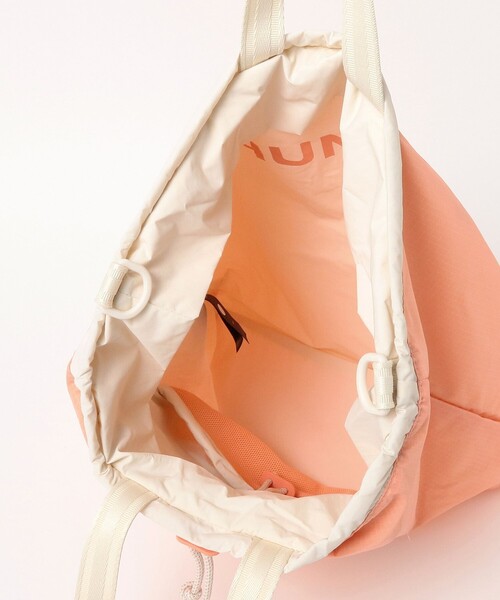 Ray BEAMS（レイビームス）の「【WEB限定】HUNTER / トラベル マルチファンクション パッカブル トート（2330CL）（トートバッグ・レディース・オレンジ・ONE SIZE）」の6枚目の写真
