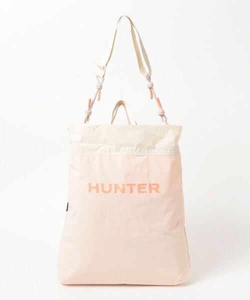 Ray BEAMS（レイビームス）の「【WEB限定】HUNTER / トラベル マルチファンクション パッカブル トート（2330CL）（トートバッグ・レディース・オレンジ・ONE SIZE）」の7枚目の写真