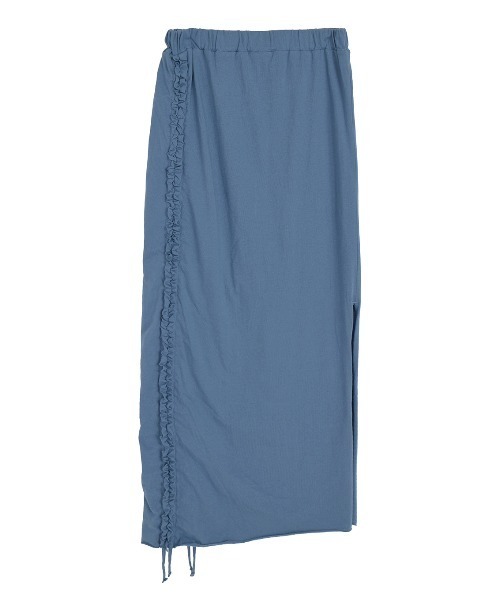 ELCHELE（エルチェレ）の「FRILL CUT SKIRT（スカート・レディース・ブルー/スミクロ・38/36）」の22枚目の写真