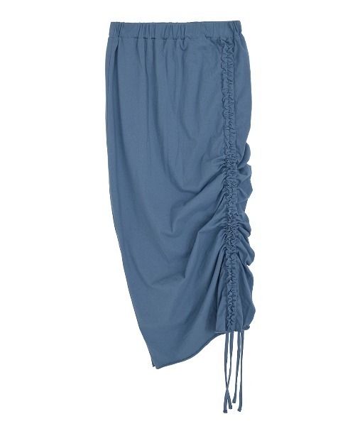 ELCHELE（エルチェレ）の「FRILL CUT SKIRT（スカート・レディース・ブルー/スミクロ・38/36）」の3枚目の写真