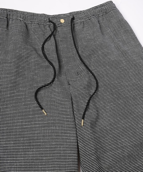 CULLNI（クルニ）の「Mix Yarn Mesh Drawstring Wide Pants（その他パンツ・メンズ・ブラック系/ブルー系/ベージュ系・1/2/0）」の6枚目の写真