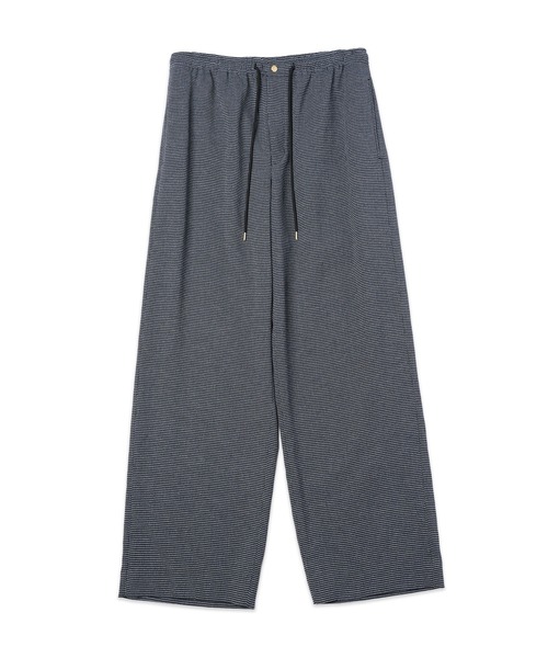 CULLNI（クルニ）の「Mix Yarn Mesh Drawstring Wide Pants（その他パンツ・メンズ・ブラック系/ブルー系/ベージュ系・1/2/0）」の12枚目の写真